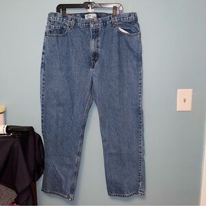 Levi Strauss Signature Regular Straight Leg Jeans Size 42x30
